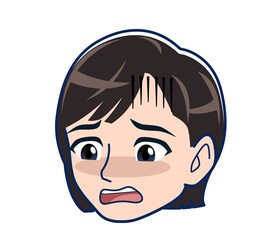 Beautiful woman dressed in red clothes