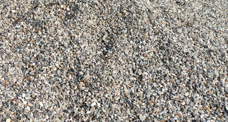 Gravel stones for the construction industry