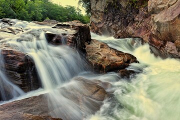 Rocky River Waterfall