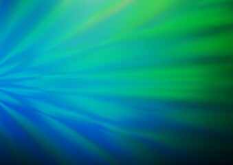 Light Blue, Green vector glossy abstract template.