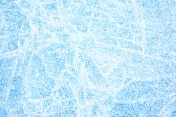Fototapeta premium Blue background of Ice texture