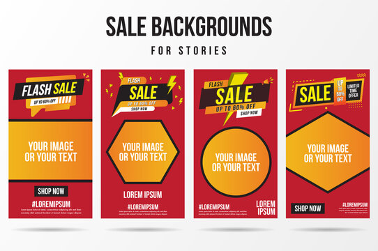Trendy editable flash sale, special offer and new release template for social networks stories.Cover social media background. Can be use for, website, mobile app, poster, flyer, coupon, web design.
