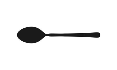 Spoon for food illustration vector