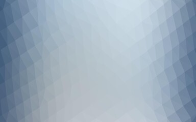 Light BLUE vector abstract polygonal texture.