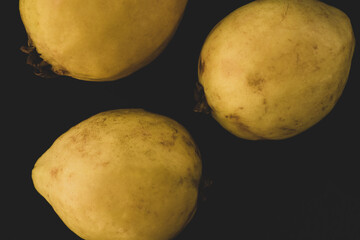 Guava fruit close up