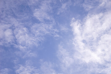 blue sky with clouds