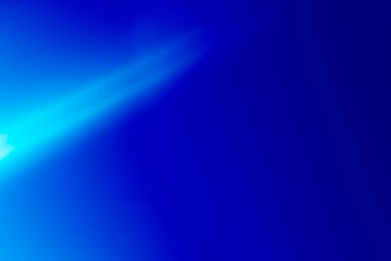 Abstract bokeh background with blue and light lines