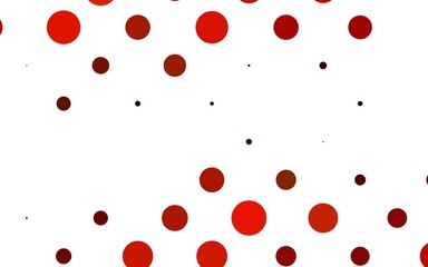 Light Orange vector layout with circle shapes.