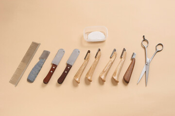 犬の手入れ用品各種