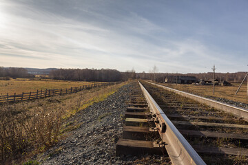 railway in the countryside