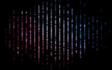 Dark Blue, Red vector backdrop with long lines.