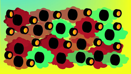 background with a snake