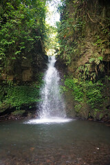 Obraz premium Beautiful Kalibendo Waterfalls in Banyuwangi East Java Indonesia