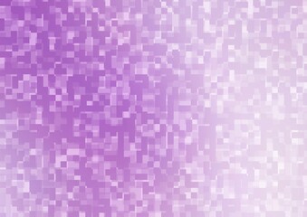 Light Purple vector template with crystals, rectangles.