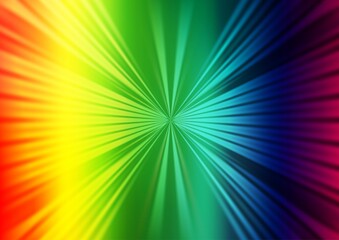 Fototapeta premium Light Multicolor, Rainbow vector pattern with narrow lines.