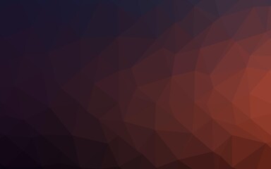 Dark Blue, Red vector abstract mosaic pattern.