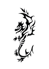 chinese dragon sixteenth of the big collection ethnic tattoo symbol sticker