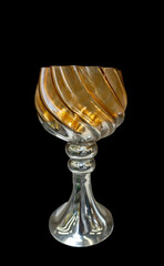 isolated modern flower vase for home design, interior