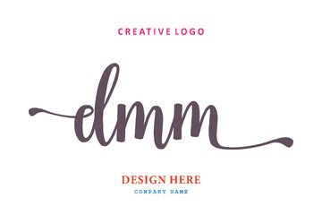 logo composition of the letter DMM is simple easy to understand, simple and authoritative