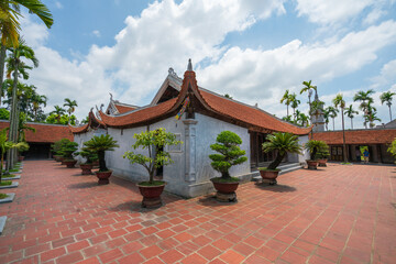 Naklejka premium But Thap pagoda, the old temple found in 1037 in Thuan Thanh, Bac Ninh, Vietnam