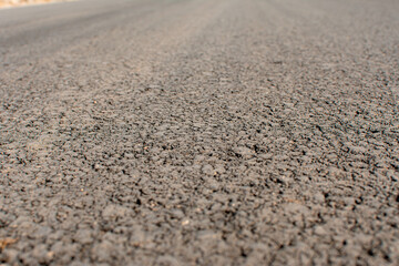 close up of asphalt