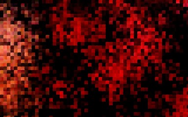 Dark Red vector layout with lines, rectangles.