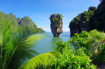 tropical island