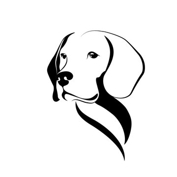 Dog Head Outline Images – Browse 36,296 Stock Photos, Vectors, And Video |  Adobe Stock