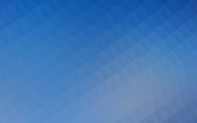 Light BLUE vector blurry triangle pattern.