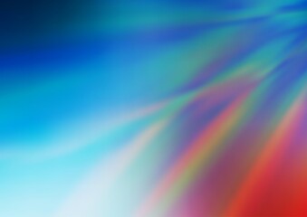 Light Blue, Red vector abstract bright background.