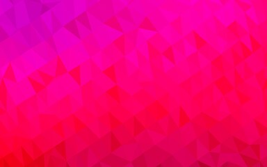 Light Purple, Pink vector blurry triangle texture.