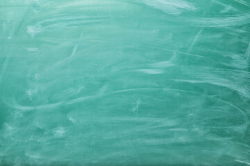 Dirty chalkboard as background, closeup