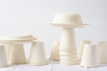 Biodegradable products in an environmentally friendly product concept