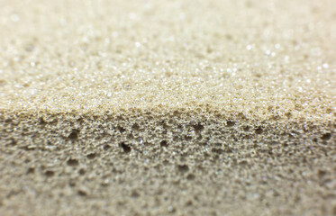Sponge macro photo. Pumice close up.