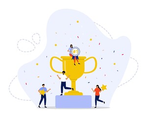 Business team success concept