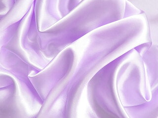 Texture satin. silk background. shiny wavy pattern canvas. color fabric, cloth
