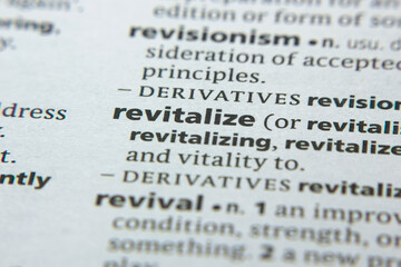 Word or phrase Revitalize in a dictionary.