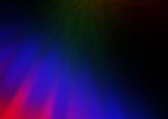 Dark Multicolor, Rainbow vector glossy abstract background.