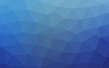Light BLUE vector blurry triangle texture.