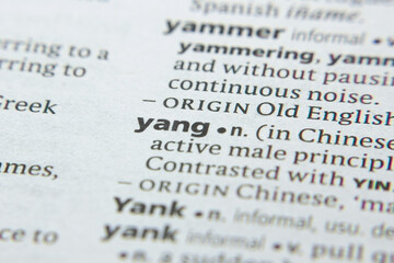 Word or phrase Yang in a dictionary.