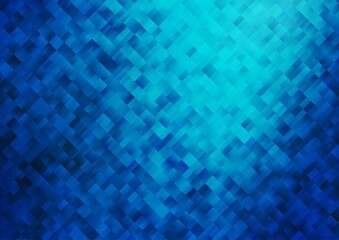Light BLUE vector pattern in square style.