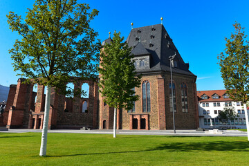 Fototapeta na wymiar Wallonisch-Niederländische Kirche Hanau 