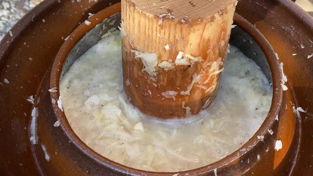 Sauerkraut herstellen