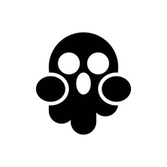 ghost icon in line style isolated on white background. EPS 10 