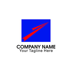 Arrow logo design vector for business template