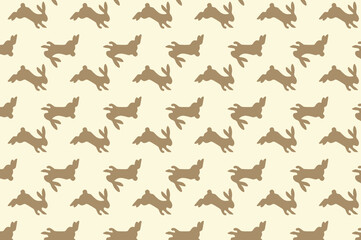 Obraz na płótnie Canvas Digital paper rabbit. suitable for decoration and backdrop.