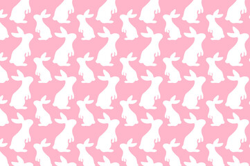 Digital paper rabbit. suitable for decoration and backdrop.