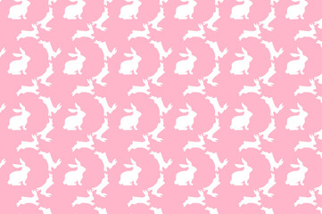 Digital paper rabbit. suitable for decoration and backdrop.