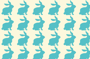 Digital paper rabbit. suitable for decoration and backdrop.