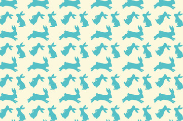 Digital paper rabbit. suitable for decoration and backdrop.